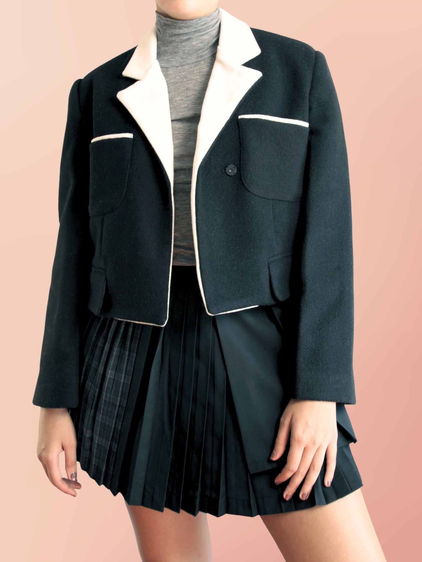 RETRO WOLLY BLAZER
