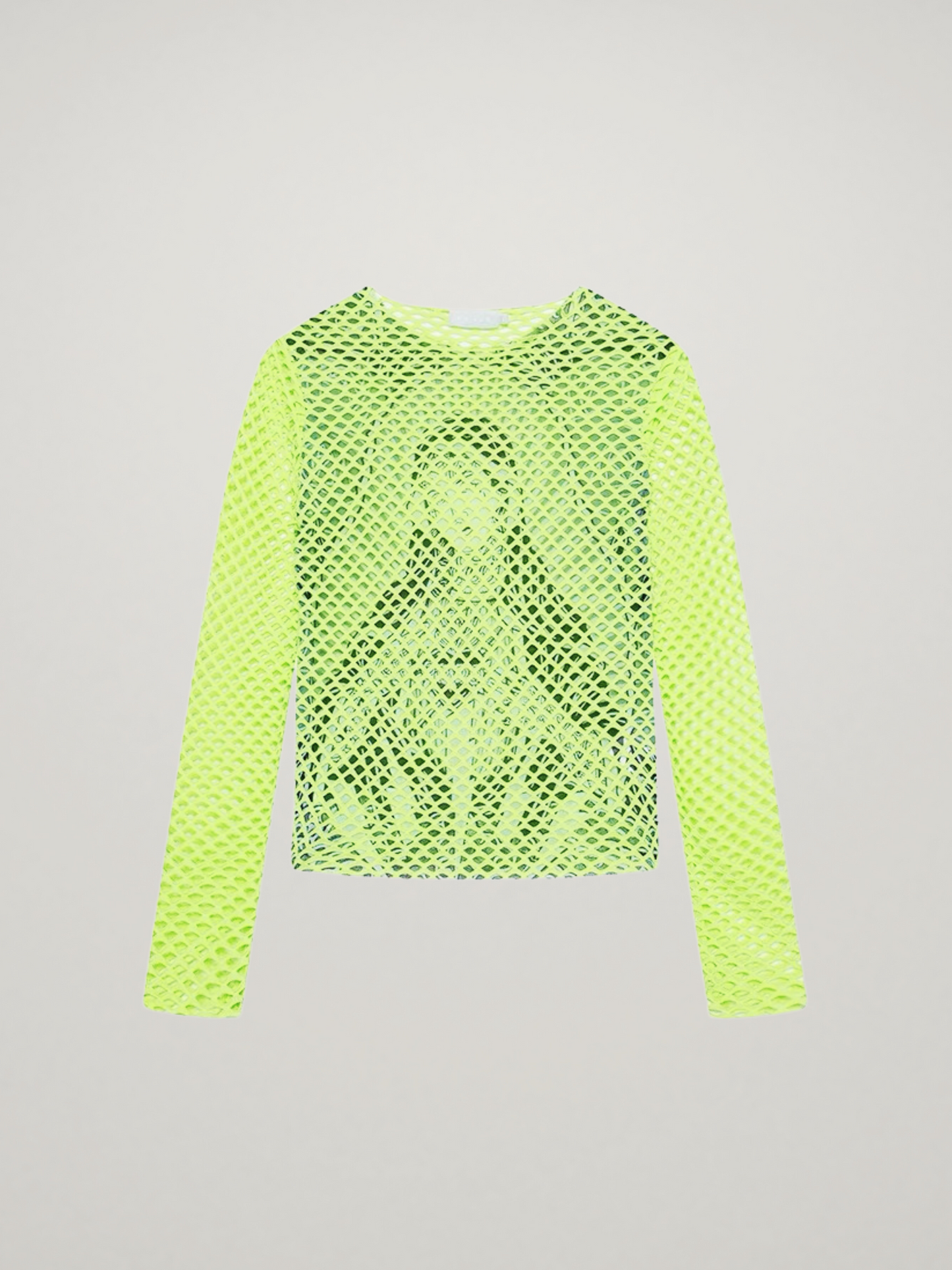 FISH NET LIME TOP